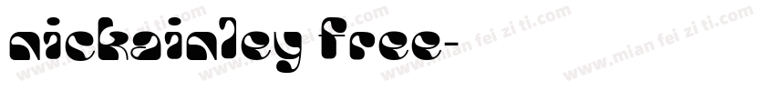 nickainley free字体转换